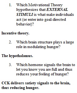 Chapter 9 Lesson Questions